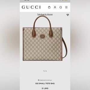Gucci GG Small Tote Bag